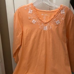 FINAL MARKDOWN Ladies denim and company top small